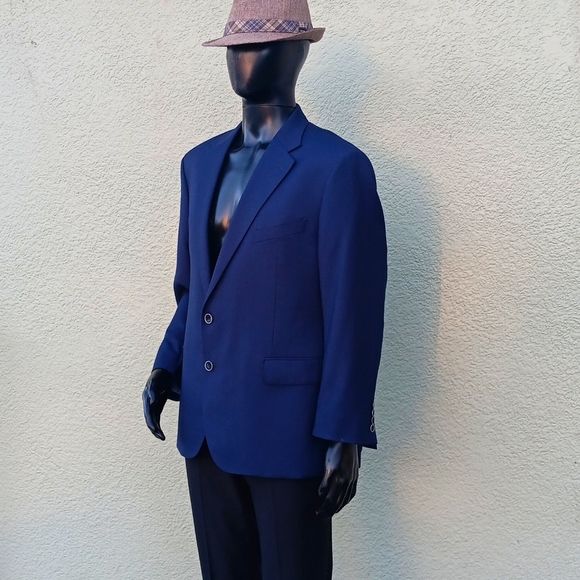 JOSEPH ABBOUD MEN'S SLIM FIT BLAZER W/ANGELICO SUPER 100'S LUXURY FABRIC